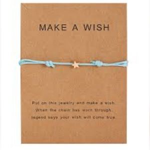 Minimalist Star Wax Rope Braided Bracelet for Women Men Fashion  Adjust Nwt